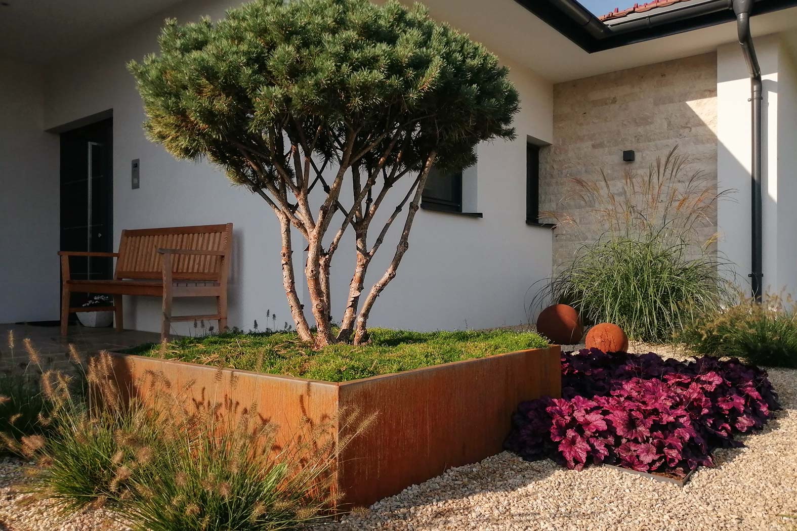 Garten Matzer in Leitersdorf, 8330 Feldbach, Südoststeiermark, Gartengestaltung, Gartenbau, Gartencenter, Gartenpflanzen, Baumschule, Garten-Neuanlage, Außenanlage, Gartenplanung, Gartenpflege, Gartendeko, Gartenmöbel, Ihr Garten mit Stil